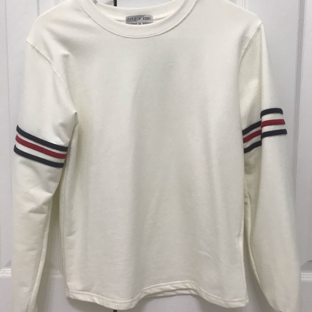 off white long sleeve tee from Buckle